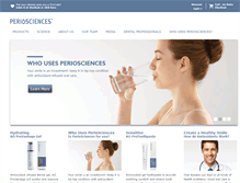 Tablet Screenshot of periosciences.com